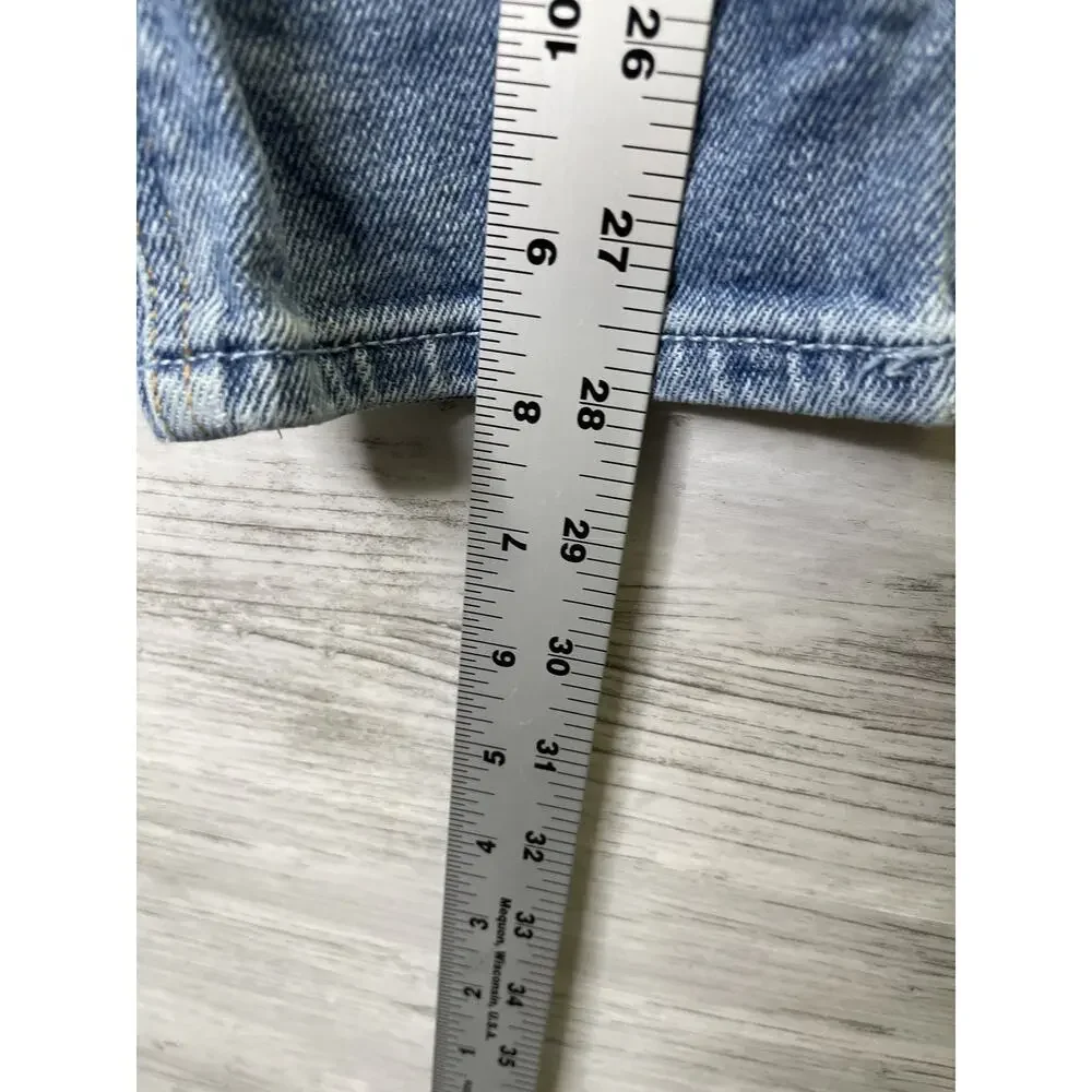Hollister Womens 24‎ Blue Ultra High-Rise Mom Jean Vintage Stretch Denim W24 L27